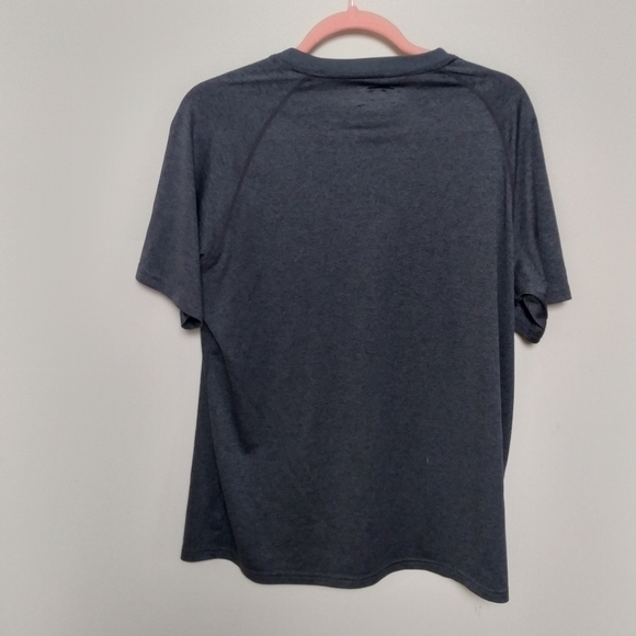 Under Armour Men's Loose Fit Gray Heatgear Short Sleeve Tee Size Medium - Picture 4 of 7
